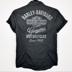 HARLEY DAVIDSON BUTTON DOWN SHIRT